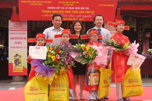 Chung kết hội thi “Trạng Nguyên nhỏ tuổi”
